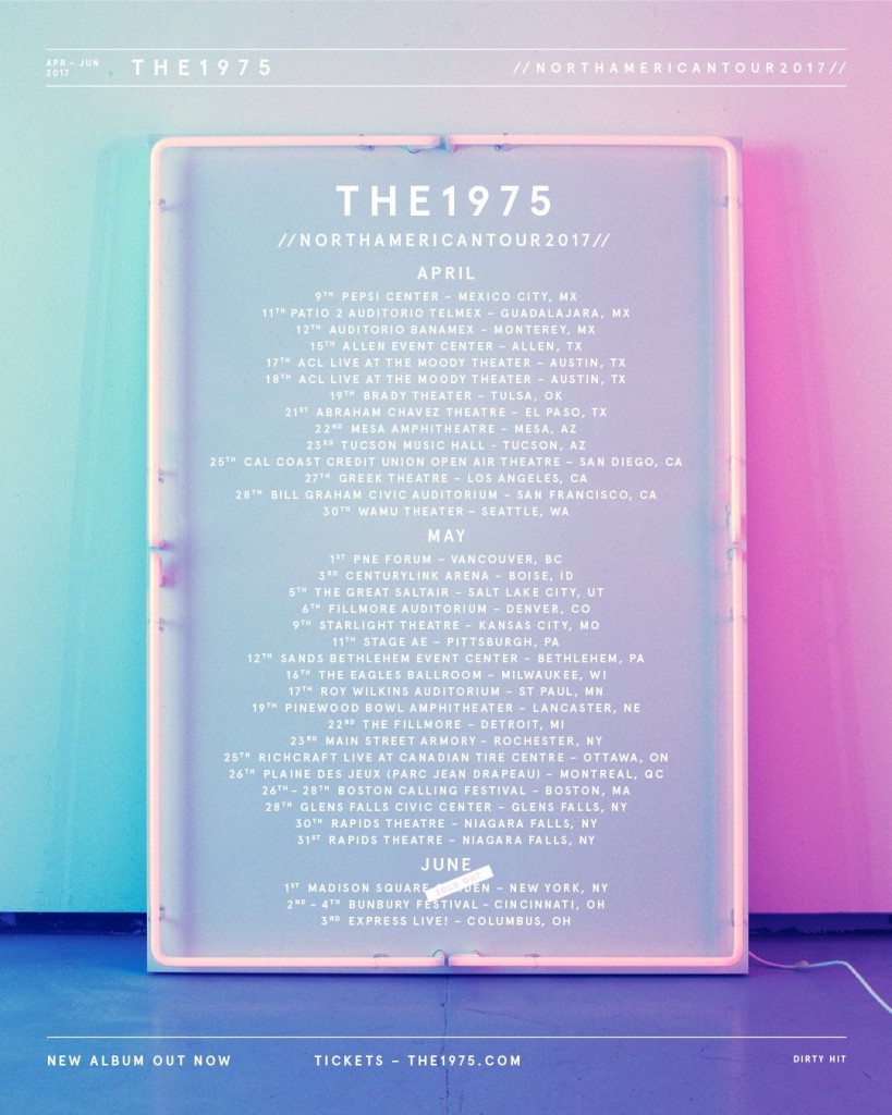 The 1975 gira us