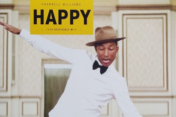 Pharrell Williams happy