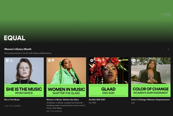 Spotify Equal hub