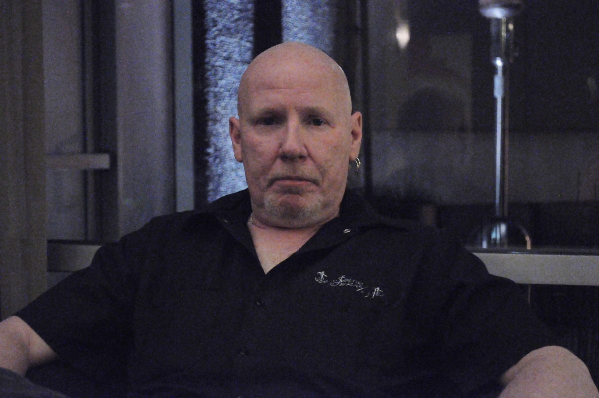 Cheetah Chrome, guitarrista de los Dead Boys, en 2011