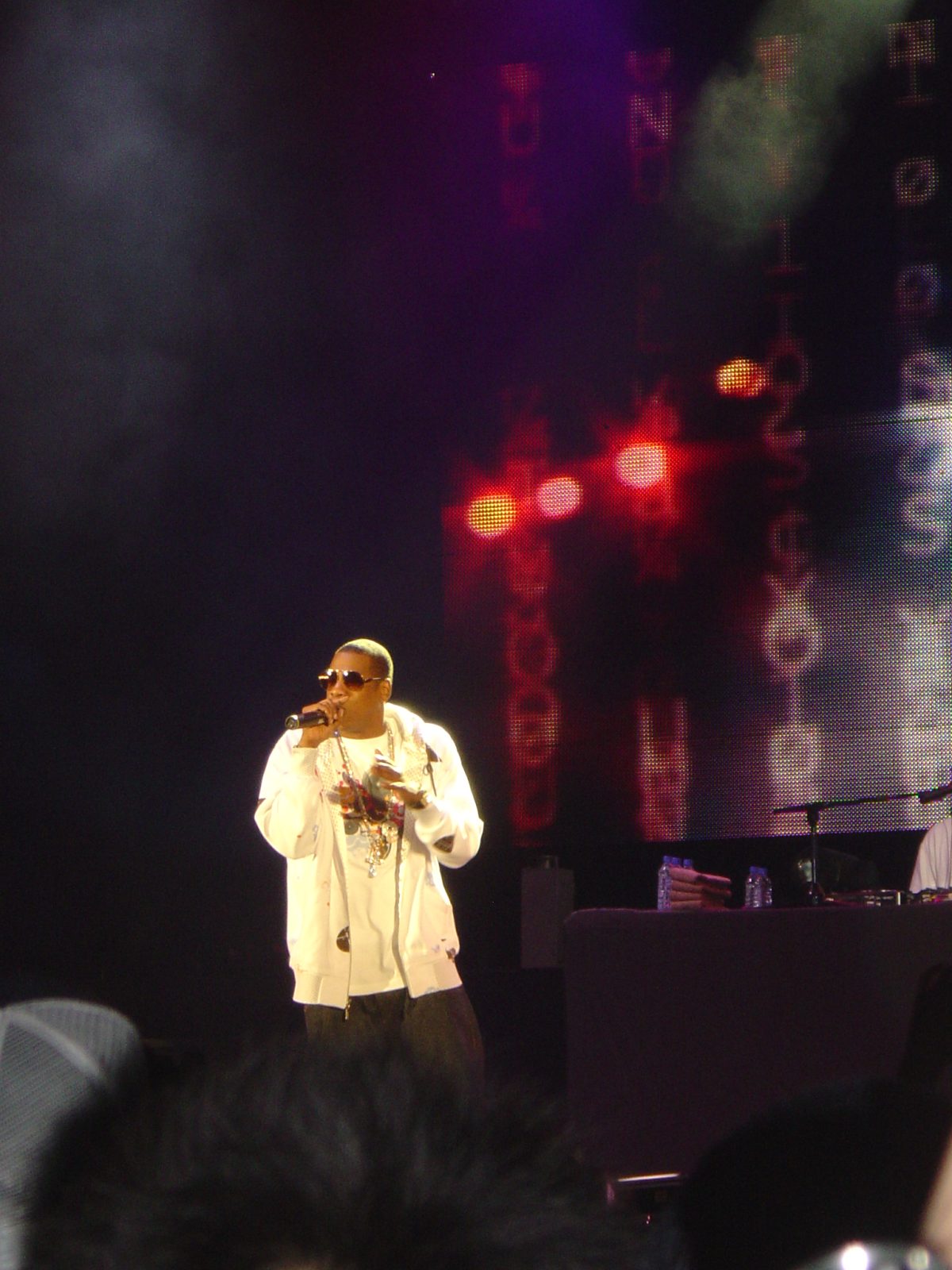 Jay-Z durante un concierto
