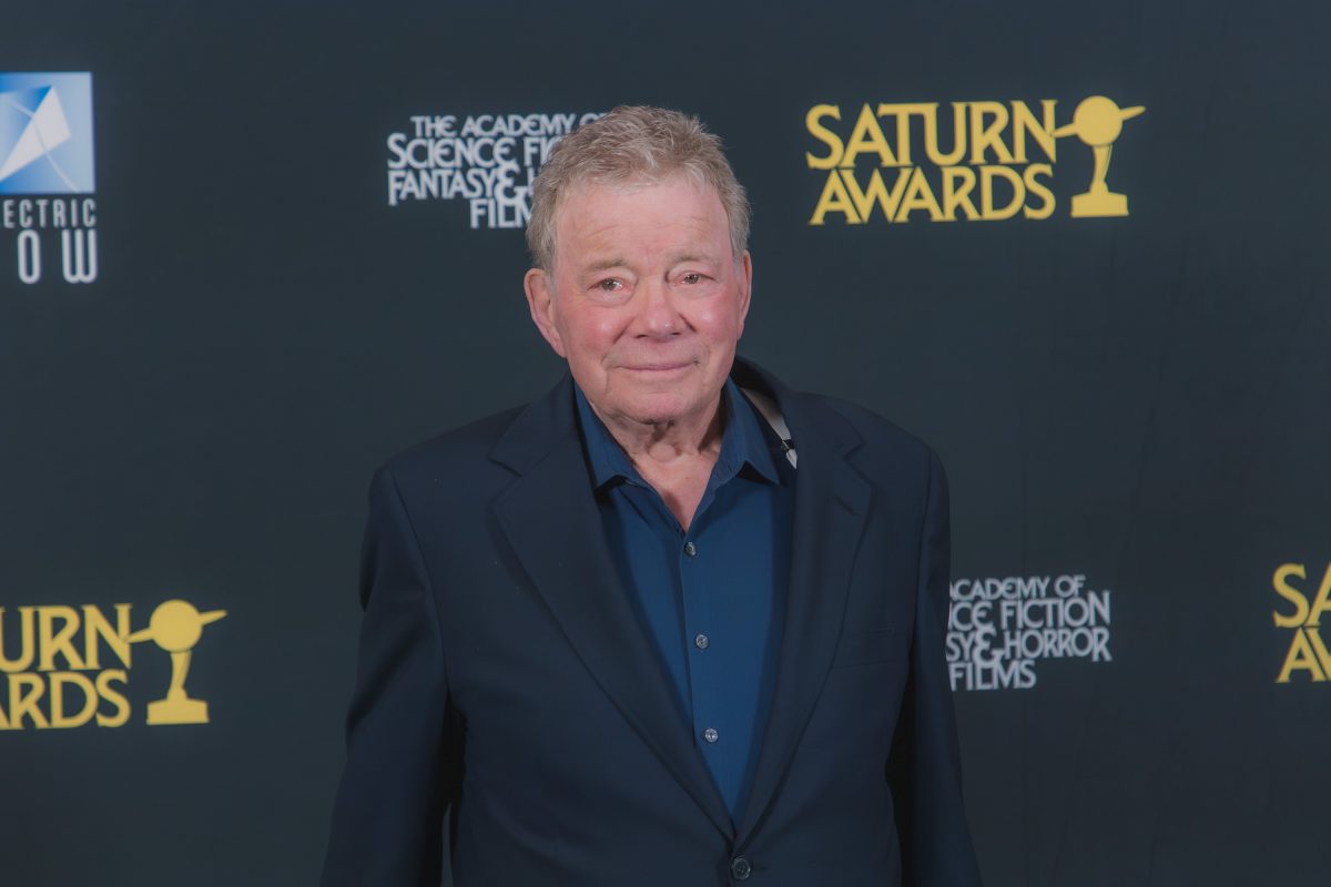 William Shatner en los Saturn Awards, en febrero de 2026