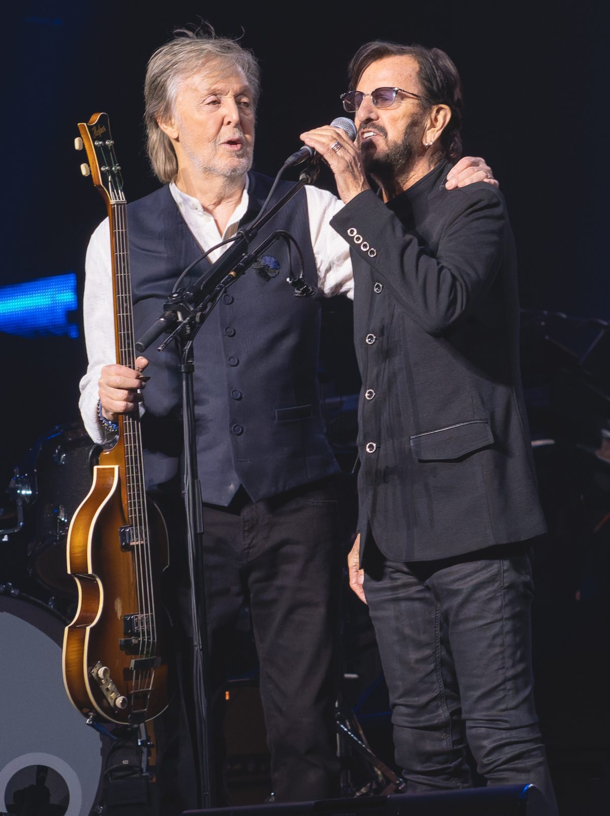 Paul McCartney y Ringo Starr, juntos sobre el escenario en 2024